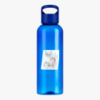 Прозрачная спортивная бутылка