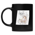 Кружка цветная UV-DTF