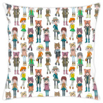 Девочки в шапках