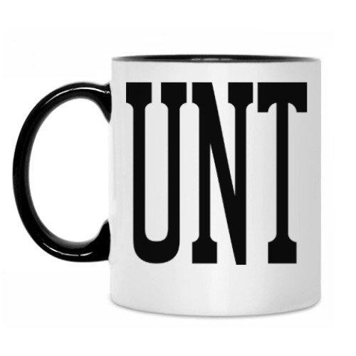 Кружка с принтом (unt