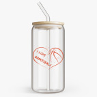 Банка с бамбуковой крышкой