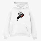 Толстовка худи оверсайз