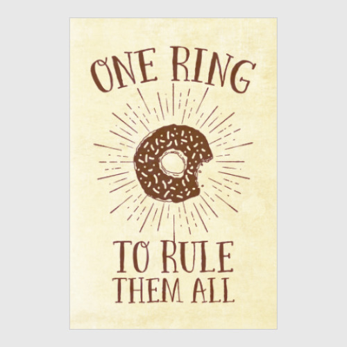 Постер One Ring to Rule Them All