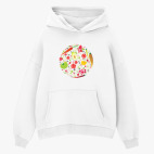 Толстовка худи оверсайз