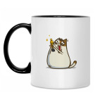 Кружка двухцветная