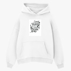 Толстовка худи оверсайз