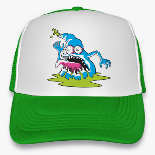 Кепка-тракер с принтом Кепка  Monster