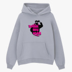 Толстовка худи оверсайз