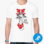 Мужская спортивная футболка