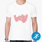 Мужская спортивная футболка