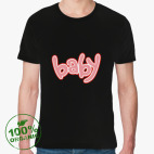 Мужская футболка органик