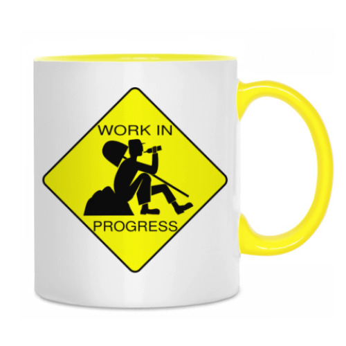 Кружка Работа в процессе