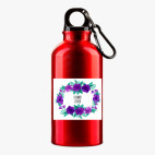 Металлическая бутылка 400 мл UV-DTF