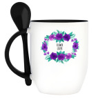 Кружка с ложкой