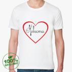 Мужская футболка органик