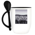 Кружка с ложкой