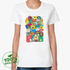 Женская футболка органик