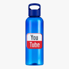 Прозрачная спортивная бутылка