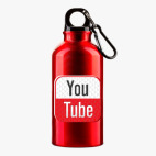 Металлическая бутылка 400 мл UV-DTF