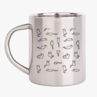 Кружка металлическая