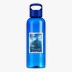 Прозрачная спортивная бутылка