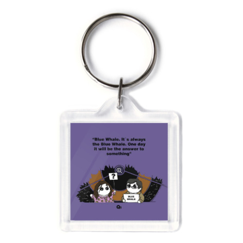 Брелок Qi Alan Davies