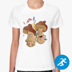 Женская спортивная футболка