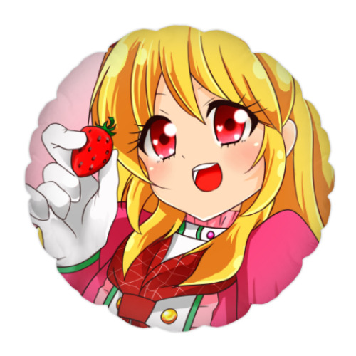 Подушка с принтом Anime Girl