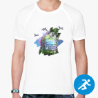 Мужская спортивная футболка