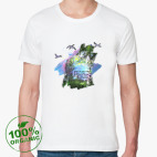 Мужская футболка органик