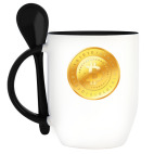 Кружка с ложкой