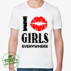 Мужская футболка органик