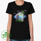 Женская футболка органик