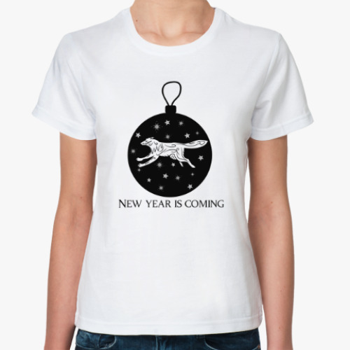 Классическая футболка с принтом Игра престолов