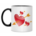 Кружка двухцветная