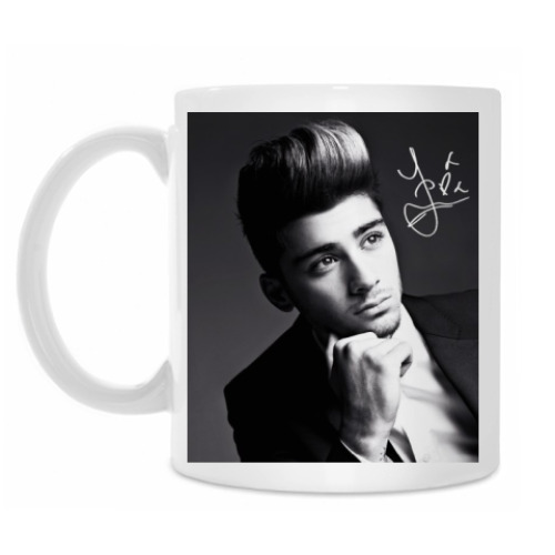 Кружка с принтом Зейн Малик