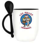 Кружка с ложкой