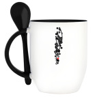 Кружка с ложкой