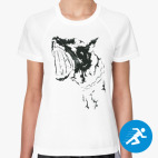 Женская спортивная футболка