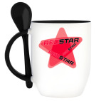 Кружка с ложкой