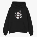 Толстовка худи оверсайз