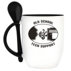 Кружка с ложкой