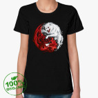 Женская футболка органик