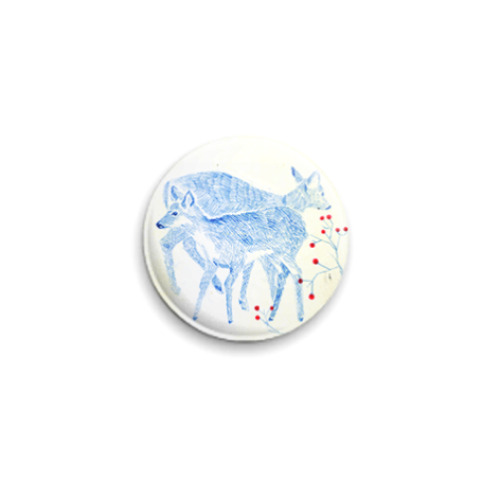Значок 25мм  Deer