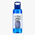 Прозрачная спортивная бутылка