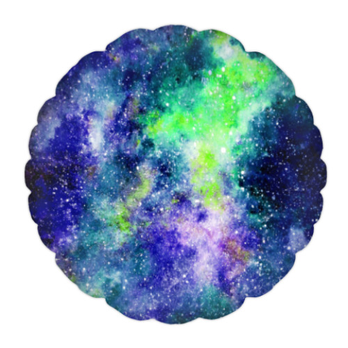 Подушка с принтом Космос