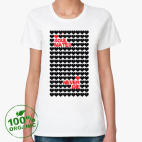 Женская футболка органик