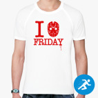 Мужская спортивная футболка