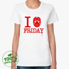 Женская футболка органик