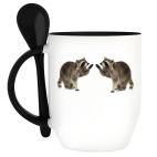 Кружка с ложкой